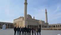 Gənclərin II Beynəlxalq Mədəni İrs və Turizm Forumunun iştirakçıları Qobustan, Şamaxı və Ağsuda olublar